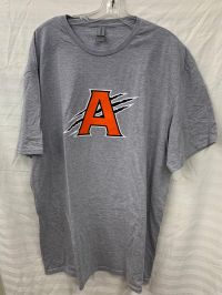 Anderson Raptors "A" Logo Tee - Grey